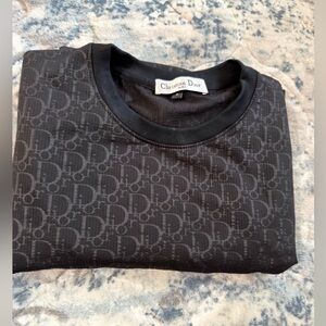 D Monogram Black Crewneck Sweater 1.1